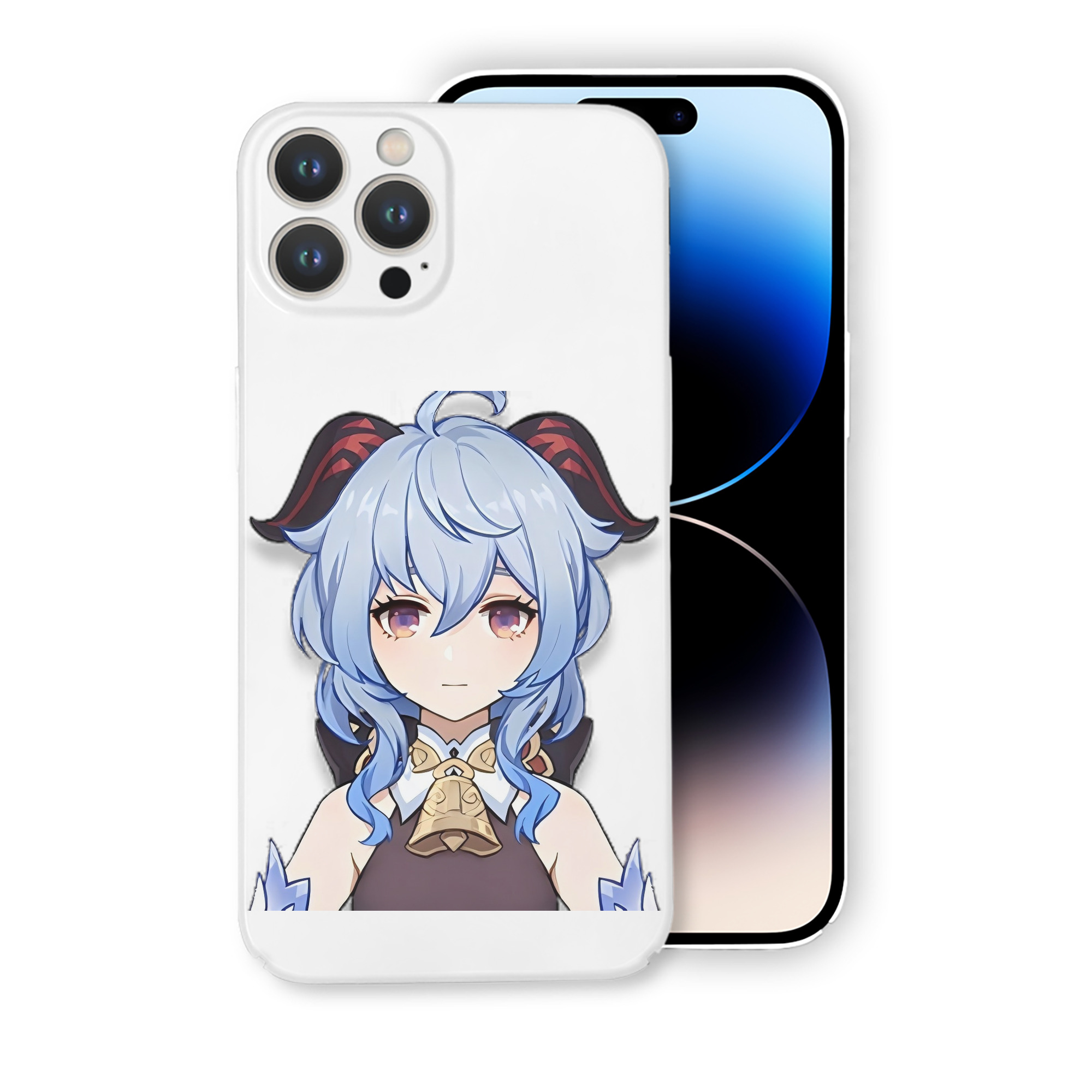 げんし神 甘雨 かんう genshin Ganyu 【iPhone 14シリーズ対応】ハードケース